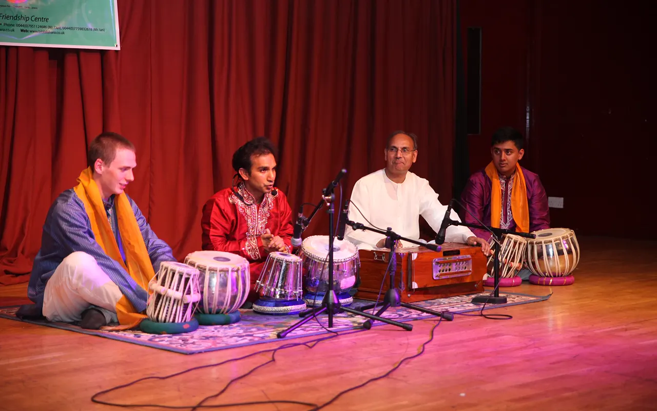 Tabla performance at an intimate mehfil